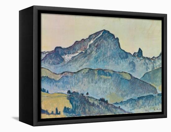 Le Grand Muveran (Berner Alpen), 1912-Ferdinand Hodler-Framed Premier Image Canvas