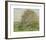 Le Grand Noyer in Spring, Eragny-Camille Pissarro-Framed Premium Giclee Print