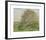 Le Grand Noyer in Spring, Eragny-Camille Pissarro-Framed Premium Giclee Print