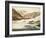 Le Grand Saint-Bernard, le lac et les hospices : paysage de montagne-null-Framed Giclee Print