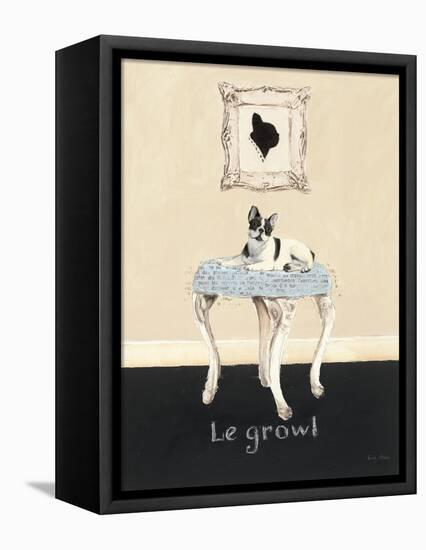 Le Growl-Emily Adams-Framed Stretched Canvas