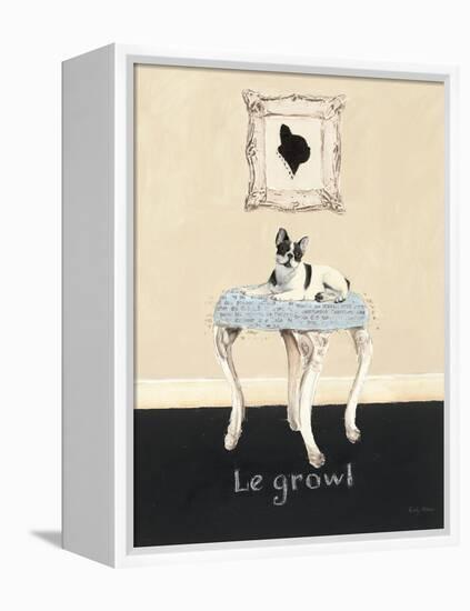 Le Growl-Emily Adams-Framed Stretched Canvas