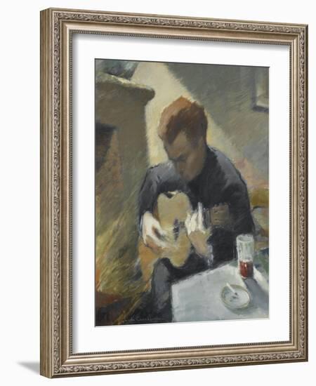 Le guitariste-null-Framed Giclee Print