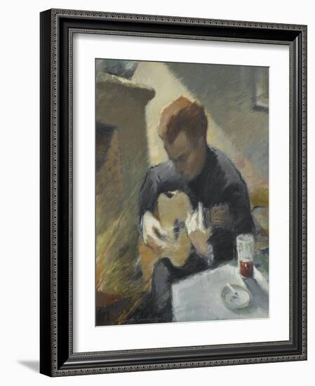 Le guitariste-null-Framed Giclee Print