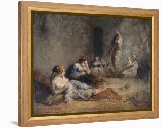 Le harem-Félix Ziem-Framed Premier Image Canvas