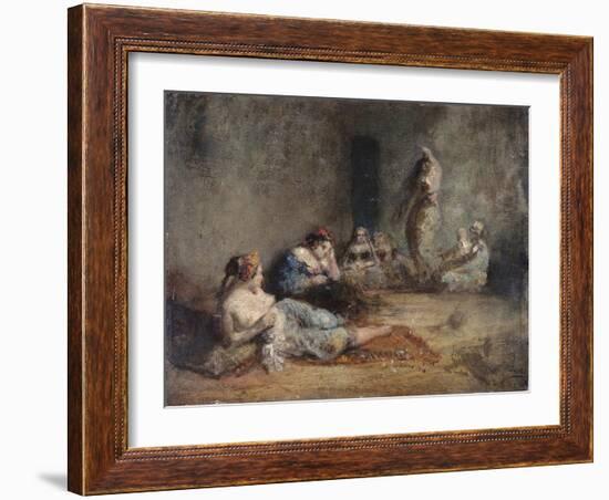 Le harem-Félix Ziem-Framed Giclee Print