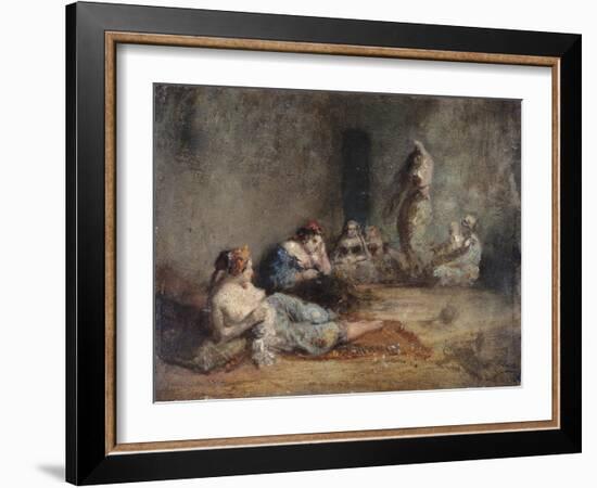 Le harem-Félix Ziem-Framed Giclee Print