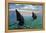 Le Havre - Exit the Fishing Boats from the Port-Claude Monet-Framed Stretched Canvas