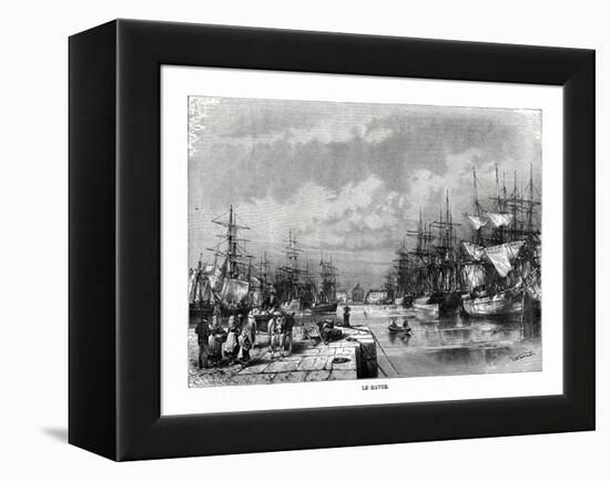 Le Havre, Normandy, Northern France, 1879-C Laplante-Framed Premier Image Canvas