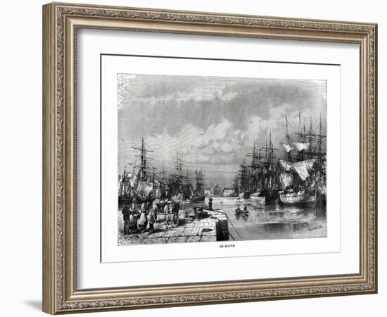 Le Havre, Normandy, Northern France, 1879-C Laplante-Framed Giclee Print