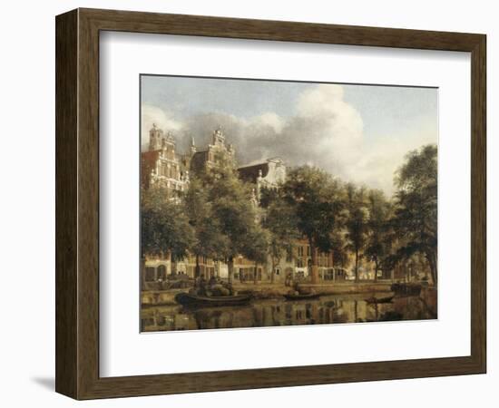 Le Herengracht à Amsterdam-Jan Van Der Heyden-Framed Giclee Print