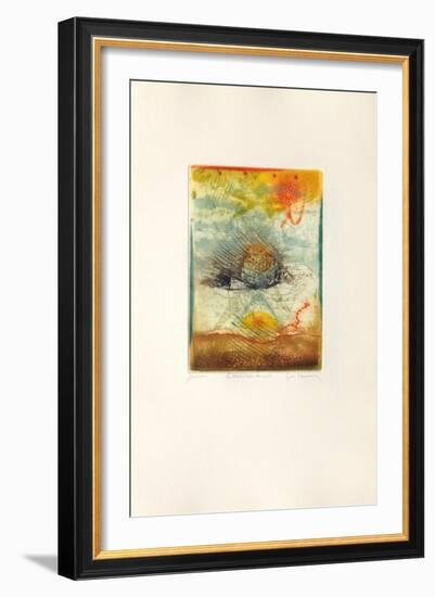 Le Hérisson Du Ciel-René Carcan-Framed Limited Edition