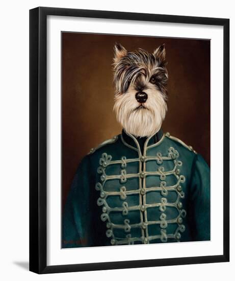 Le Hussard Francais-Thierry Poncelet-Framed Premium Giclee Print