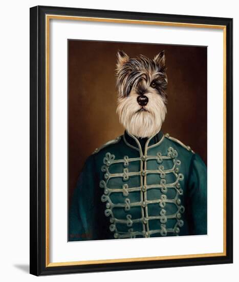 Le Hussard Francais-Thierry Poncelet-Framed Premium Giclee Print