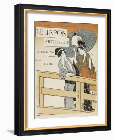 Le Japon artistique, n° 3-null-Framed Giclee Print