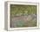 Le jardin a Giverny.-Claude Monet-Framed Premier Image Canvas