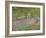 Le jardin a Giverny.-Claude Monet-Framed Giclee Print