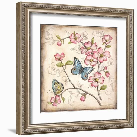 Le Jardin Butterfly I-Kate McRostie-Framed Art Print