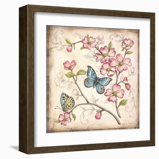 Le Jardin Butterfly I-Kate McRostie-Framed Art Print