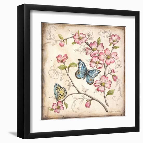 Le Jardin Butterfly I-Kate McRostie-Framed Art Print