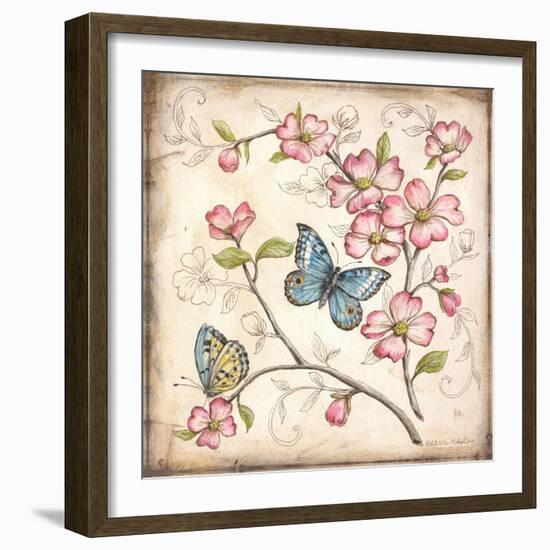 Le Jardin Butterfly I-Kate McRostie-Framed Art Print