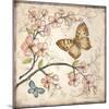Le Jardin Butterfly II-Kate McRostie-Mounted Art Print
