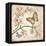 Le Jardin Butterfly II-Kate McRostie-Framed Stretched Canvas