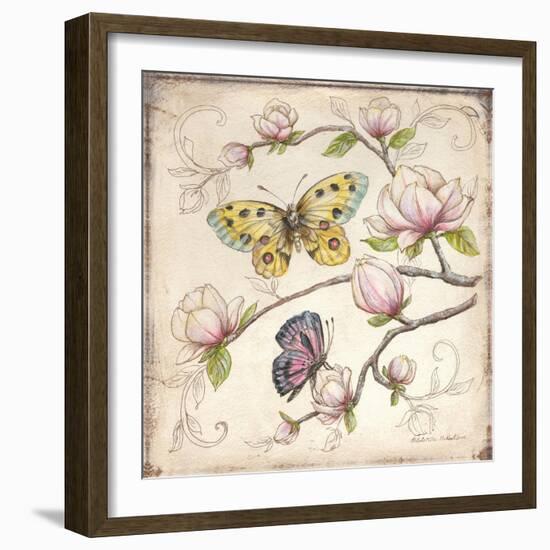 Le Jardin Butterfly IV-Kate McRostie-Framed Art Print