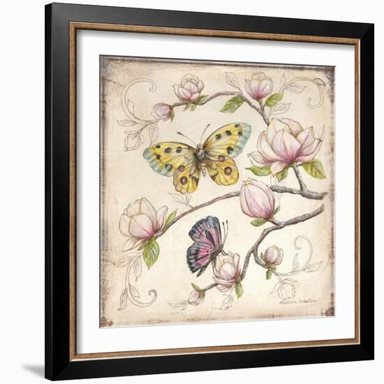 Le Jardin Butterfly IV-Kate McRostie-Framed Art Print