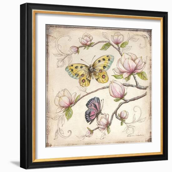 Le Jardin Butterfly IV-Kate McRostie-Framed Art Print