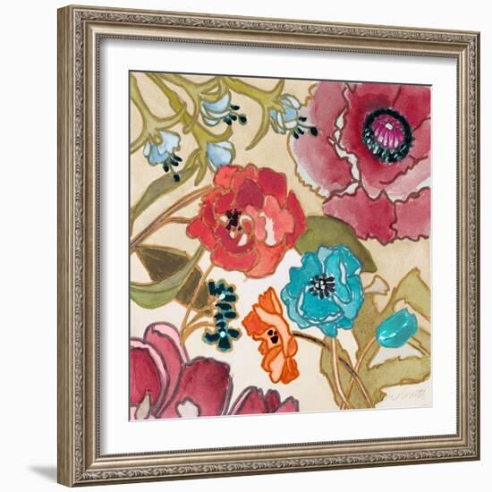 Le Jardin Colorful II-Lanie Loreth-Framed Art Print