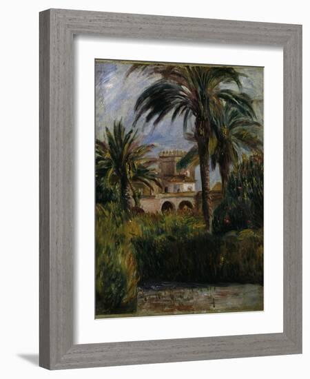 Le Jardin d'Essai a Alger, 1882-Pierre-Auguste Renoir-Framed Giclee Print