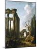 Le Jardin D'Hercule-Hubert Robert-Mounted Art Print
