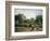 Le jardin de l'artiste à Eragny-Camille Pissarro-Framed Giclee Print