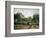 Le jardin de l'artiste à Eragny-Camille Pissarro-Framed Giclee Print