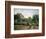 Le jardin de l'artiste à Eragny-Camille Pissarro-Framed Giclee Print