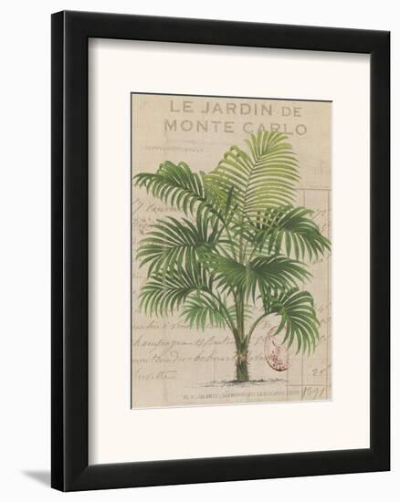 Le Jardin de Monte Carlo-null-Framed Art Print