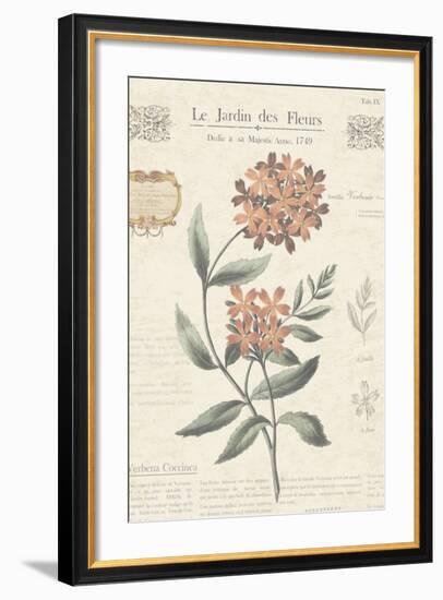 Le Jardin des Fleurs II-Maria Mendez-Framed Art Print