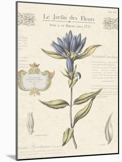 Le Jardin des Fleurs III-Maria Mendez-Mounted Giclee Print