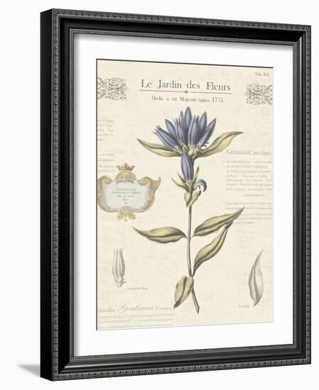 Le Jardin des Fleurs III-Maria Mendez-Framed Giclee Print