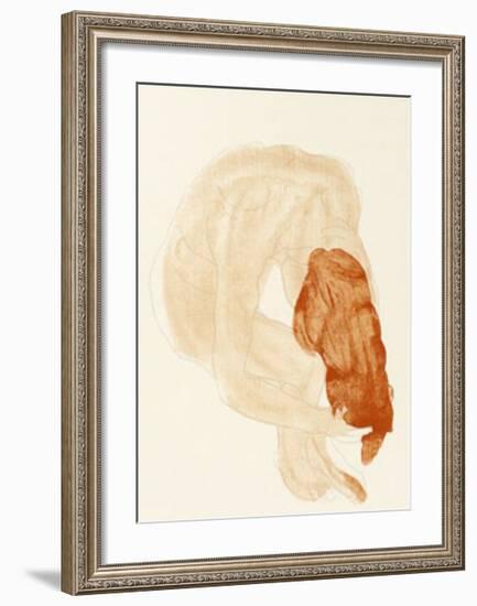 Le Jardin des Supplices-Auguste Rodin-Framed Serigraph