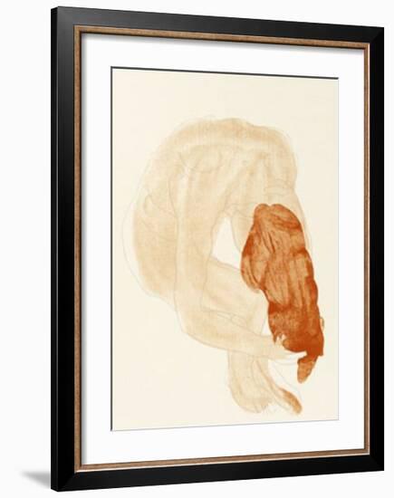 Le Jardin des Supplices-Auguste Rodin-Framed Serigraph