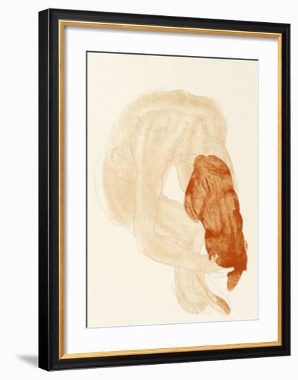 Le Jardin des Supplices-Auguste Rodin-Framed Serigraph