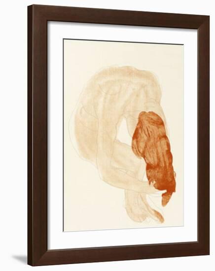 Le Jardin des Supplices-Auguste Rodin-Framed Serigraph