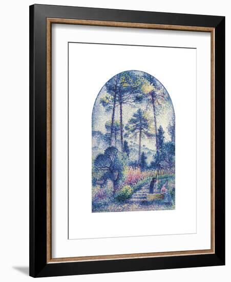 Le Jardin en Provence-Henri Edmond Cross-Framed Premium Giclee Print