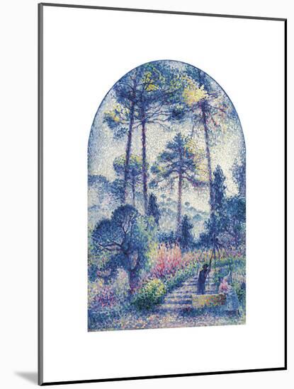 Le Jardin en Provence-Henri Edmond Cross-Mounted Premium Giclee Print
