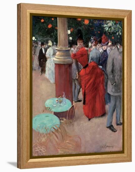 Le Jardin Public, C.1884-Jean Louis Forain-Framed Premier Image Canvas