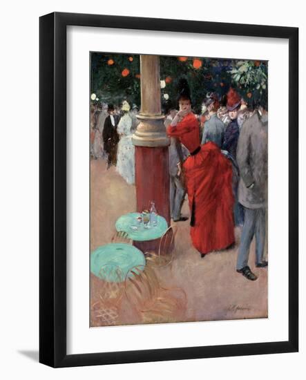 Le Jardin Public, C.1884-Jean Louis Forain-Framed Giclee Print