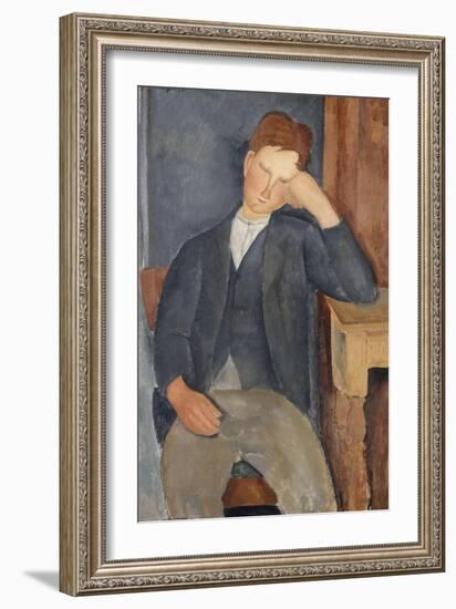 Le jeune apprenti-Amedeo Modigliani-Framed Giclee Print