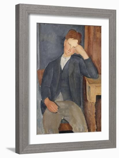 Le jeune apprenti-Amedeo Modigliani-Framed Giclee Print